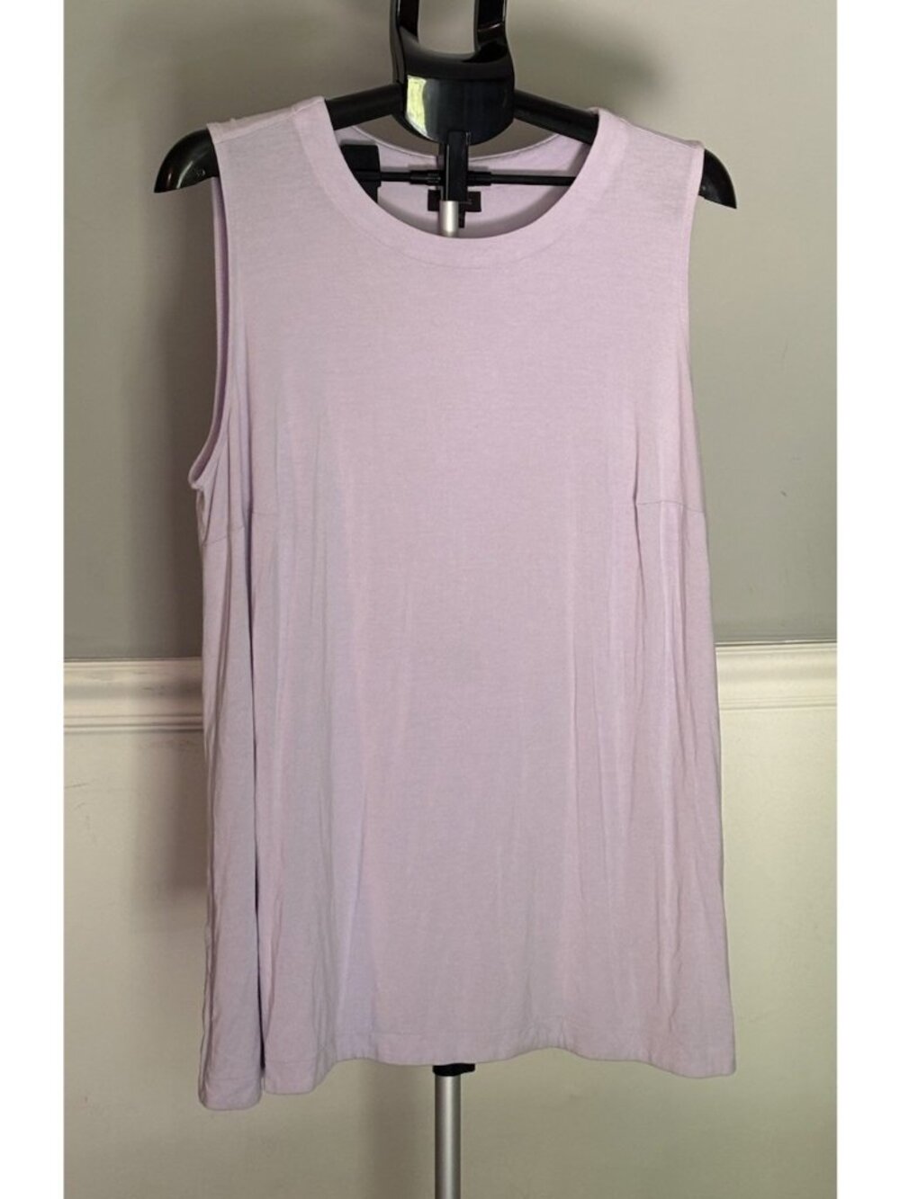 J Jill Sleeveless Top Women’s Plus 2X Wearever Pullover Top Purple Closet Staple